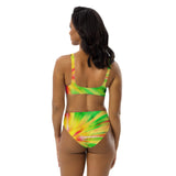 Psychedelic Rastafarian high-waisted bikini - Conscious Apparel Store