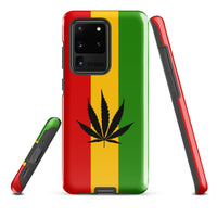 Rasta Leaf Tough Cellphone case for Samsung® - Conscious Apparel Store