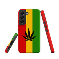 Rasta Leaf Tough Cellphone case for Samsung® - Conscious Apparel Store