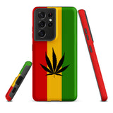 Rasta Leaf Tough Cellphone case for Samsung® - Conscious Apparel Store