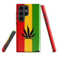 Rasta Leaf Tough Cellphone case for Samsung® - Conscious Apparel Store