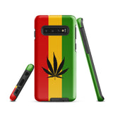 Rasta Leaf Tough Cellphone case for Samsung® - Conscious Apparel Store