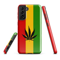 Rasta Leaf Tough Cellphone case for Samsung® - Conscious Apparel Store