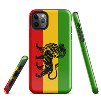 Rasta Lion Tough Cellphone Case for iPhone® - Conscious Apparel Store