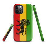 Rasta Lion Tough Cellphone Case for iPhone® - Conscious Apparel Store