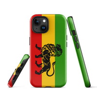 Rasta Lion Tough Cellphone Case for iPhone® - Conscious Apparel Store