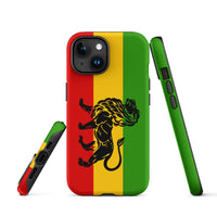 Rasta Lion Tough Cellphone Case for iPhone® - Conscious Apparel Store