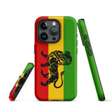 Rasta Lion Tough Cellphone Case for iPhone® - Conscious Apparel Store