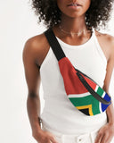 South Africa Flag Crossbody Sling Bag - Conscious Apparel Store