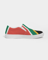 South Africa Flag Men's Slip-On Canvas Shoe - Conscious Apparel Store