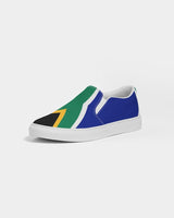 South Africa Flag Men's Slip-On Canvas Shoe - Conscious Apparel Store