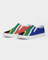 South Africa Flag Men's Slip-On Canvas Shoe - Conscious Apparel Store