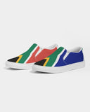 South Africa Flag Men's Slip-On Canvas Shoe - Conscious Apparel Store