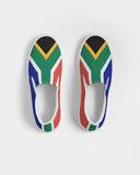 South Africa Flag Men's Slip-On Canvas Shoe - Conscious Apparel Store