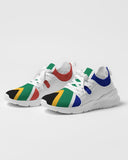 South Africa Flag Men's Two-Tone Sneaker - Conscious Apparel Store
