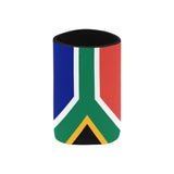 South Africa Flag Neoprene Can Cooler 4" x 2.7" dia. - Conscious Apparel Store