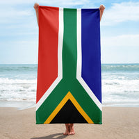 South Africa Flag Towel - Conscious Apparel Store