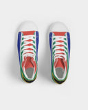 South Africa Flag Women's Hightop Canvas Shoe - Conscious Apparel Store