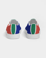 South Africa Flag Women's Slip-On Canvas Shoe - Conscious Apparel Store