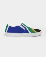 South Africa Flag Women's Slip-On Canvas Shoe - Conscious Apparel Store