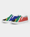 South Africa Flag Women's Slip-On Canvas Shoe - Conscious Apparel Store
