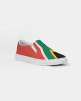 South Africa Flag Women's Slip-On Canvas Shoe - Conscious Apparel Store