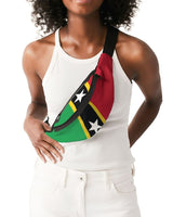 St Kitts & Nevis Flag Crossbody Sling Bag - Conscious Apparel Store