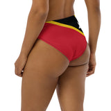 St Kitts & Nevis Flag high-waisted bikini bottom - Conscious Apparel Store