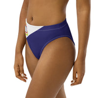 St Marteen Flag high-waisted bikini bottom - Conscious Apparel Store