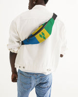 St Vincent Flag Crossbody Sling Bag - Conscious Apparel Store