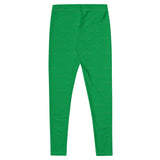 Subliminal Egyptian Ankh Cross (Green) Leggings - Conscious Apparel Store