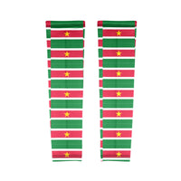 Suriname Flag Arm Sleeves (Set of Two) - Conscious Apparel Store