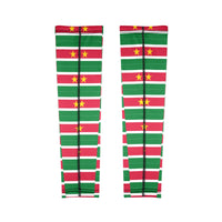 Suriname Flag Arm Sleeves (Set of Two) - Conscious Apparel Store