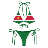 Suriname Flag string bikini - Conscious Apparel Store