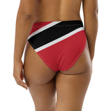 Trinidad & Tobago Flag high-waisted bikini bottom - Conscious Apparel Store