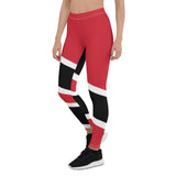 Trinidad & Tobago Flag Leggings - Conscious Apparel Store