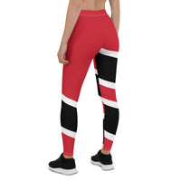 Trinidad & Tobago Flag Leggings - Conscious Apparel Store