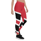 Trinidad & Tobago Flag Leggings - Conscious Apparel Store