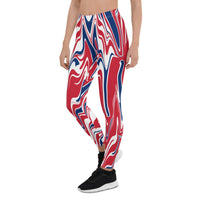 UK Flag Splash-Camo Leggings - Conscious Apparel Store