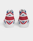 United Kingdom Flag Men's Hightop Canvas Shoe Sneakers - Conscious Apparel Store