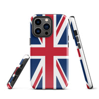 United Kingdom Flag Tough Cellphone Case for iPhone® - Conscious Apparel Store