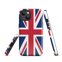 United Kingdom Flag Tough Cellphone Case for iPhone® - Conscious Apparel Store