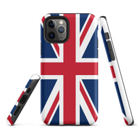 United Kingdom Flag Tough Cellphone Case for iPhone® - Conscious Apparel Store