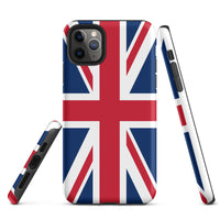 United Kingdom Flag Tough Cellphone Case for iPhone® - Conscious Apparel Store