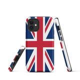 United Kingdom Flag Tough Cellphone Case for iPhone® - Conscious Apparel Store