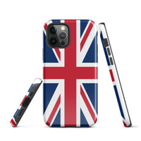 United Kingdom Flag Tough Cellphone Case for iPhone® - Conscious Apparel Store