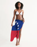 Venezuela Flag All-Over Print Swim Cover Up - Conscious Apparel Store