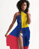 Venezuela Flag All-Over Print Swim Cover Up - Conscious Apparel Store