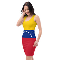 Venezuela Flag Bodycon dress - Conscious Apparel Store