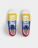 Venezuela Flag Men's Hightop Canvas Shoe - Conscious Apparel Store